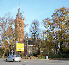 Marienkirche in Quickborn - klassizistischer Kirchenbau, geweiht 1809 - Architekt Christian Frederik Hansen.