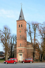Marienkirche in Quickborn - klassizistischer Kirchenbau, geweiht 1809 - Architekt Christian Frederik Hansen.