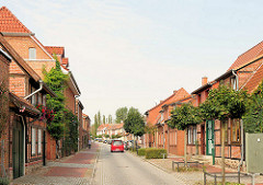 Wohnhäuser in Hagenow / Hagenstrasse.
