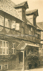 Historische Fotografie aus Lüneburg - Haus am Werder.