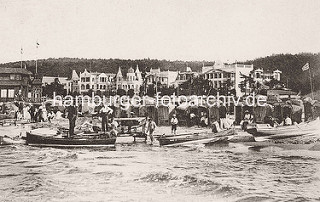 Historisches Foto von Binz auf Rügen -