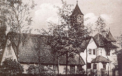 Historisches Foto vom Bärenhof in Hamburg Langenhorn - Langenhorner Chaussee.