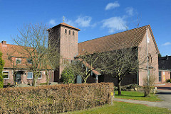 St. Petruskirche in Buchholz, Lüneburger Strasse.