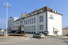 Kurhotel Sassnitz - ehem. Seemannsheim - 1954 erbaut; 1994 zum Hotel umgebaut.