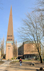 Kirchengebäude der Jugendkirche in Hamburg Bahrenfeld.