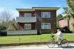 Backsteinarchitektur, Wohnhaus der Theodor-Johannsen-Siedlung in Wedel.