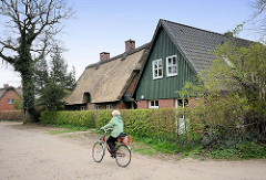 Historische Architektur - Wohnhäuser in Wedel / Holstein.