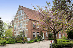 Fachwerkgebäude im Ortsteil Borstel, Gemeinde Jork - Landkreis Stade.