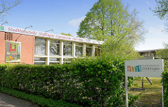 Eingang Stadtteilschule Stellingen - Gymnasiale Oberstufe.