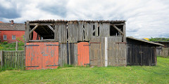 Verfallene Holzscheune - Fotos aus dem Wendland.