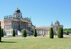 Communs / Neues Palais in Potsdam, erbaut 1769; Wirtschaftsgebäude.