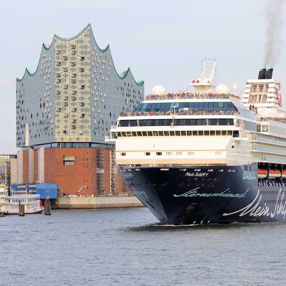 Bildarchiv Hamburg Foto Das Kreuzfahrtschiff