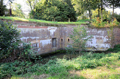 Festungsmauer der Festung Grauerort.