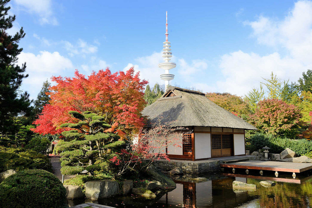 Bildarchiv Hamburg Com Foto Teehaus Im Japanischen Garten Von