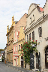 Altstadt von Kolin - Jüdisches Viertel, alte Gebäude / historische Architektur.