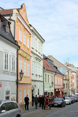 Altstadt von Kolin - Jüdisches Viertel, alte Gebäude / historische Architektur.