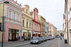 Altstadt von Kolin - Jüdisches Viertel, alte Gebäude / historische Architektur.