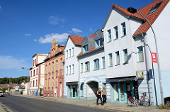 Wohn- und Geschäftshäuser in Lübben (Spreewald).