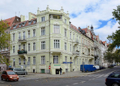 Mietshäuser - Gründerzeitfassaden in Zgorzelec.