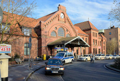 Historisches Bahnhofsgebäude / Empfangsgebäude vom Harburger Bahnhof, eröffnet 1897 - Architekt Hubert Stier.