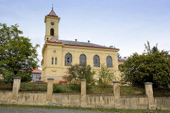 Kirchengebäude in der Stadt Mělník / Melnik in Tschechien.