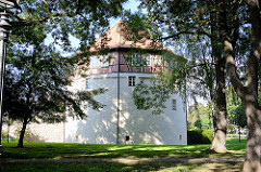 Rondell in Aschersleben - Verteidungsbauwerk der Stadtmauer, erbaut im 16. Jahrhundert.