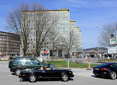 Der Abriss der City-Hochhäuser am Klosterwall / Deichtorplatz in der Hamburger Altstadt ist beschlossen; trotz Denkmalschutz werden die Gebäude beim Kontorhausviertel abgerissen - jetzt sollen dort Wohnungen, Gewerbe und ein Vier-Sterne Hotel erricht