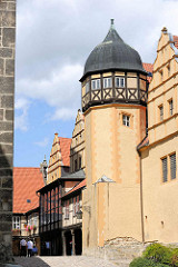 Wohn- und Wirtschaftsräume der Äbtissinnen vom Quedlinburger Damenstift - Renaissanceschloss aus dem 16. / 17. Jahrhundert - jetzt Städtische Museum.