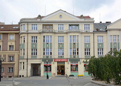 Wohnblock, Geschäftshaus - Art Deco Architektur in Hradec Králové