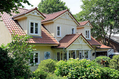 Wohnhaus im Schwedischen Baustil / Skandinavisches Holzhaus in Wentorf bei Hamburg.