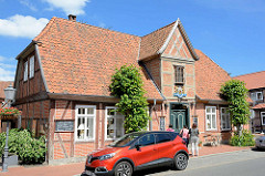 Historische Architektur in Bleckede, Brauhaus.