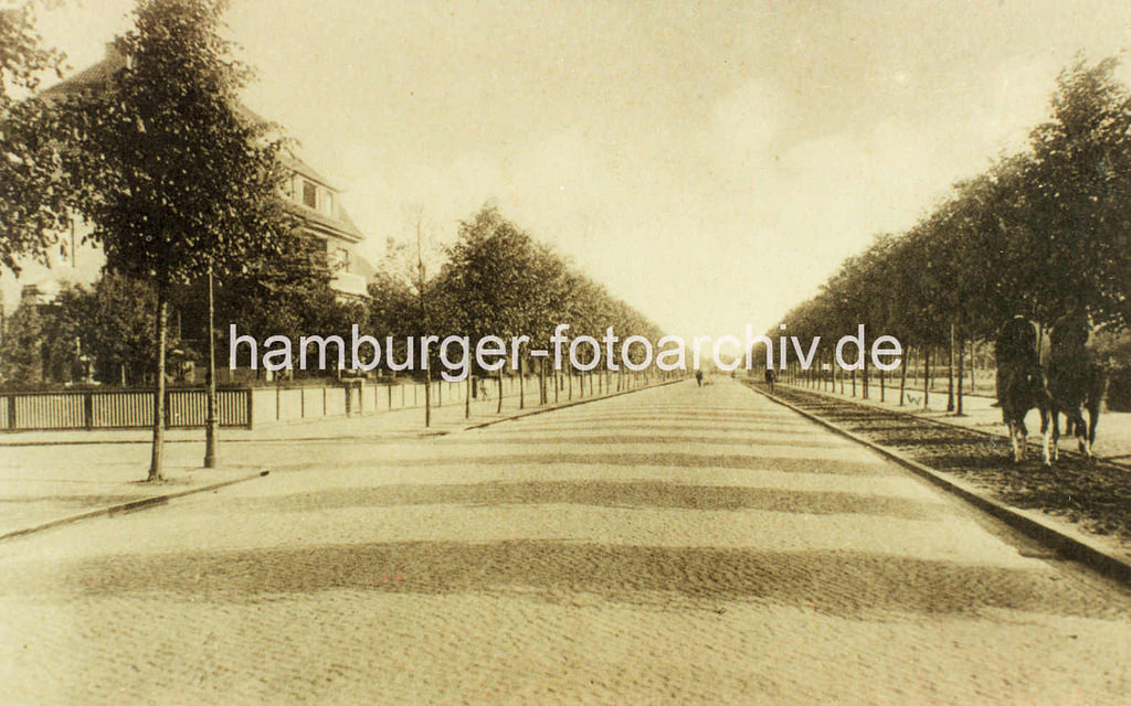 Historische Bilder: Foto „Altes Bild von der Bebelallee in Hamburg