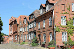 Historische Backsteinarchitektur in Mölln / Lauenburg.