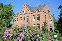 Schulgebäude ehem. Albinus Real Schule in Lauenburg - erbaut 1872.