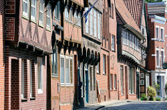 Historische Fachwerkhäuser - Lauenburg / Elbe.