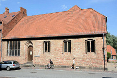Nebengebäude vom Stadthauptmannshof in Mölln - Sitz der Lauenburgische Akademie für Wissenschaft und Kultur.