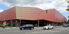 Einkaufszentrum EKZ Alter Sportplatz / Mühlencenter in Glinde, Möllner Landstraße.