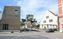 Lutherhausensemble in der Lutherstadt Eisleben; Besucherzentrum und Geburtshaus von Martin Luther.
