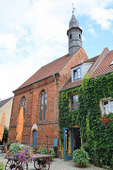 Siechenkapelle St. Laurentius in Neuruppin; erbaut 1491 - spätgotischer Backsteinbau.