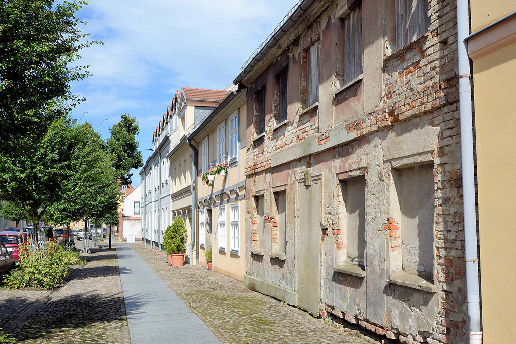 Christoph Bellin Gallery: Foto „Wohnhäuser in Neuruppin - historische