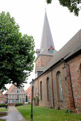St. Severi Kirche, sogen. Bauerndom in Otterndorf - erbaut ab dem 12. Jahrhundert.