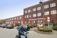 Alte Fischhallen an der Neufelder Straße in Cuxhaven - jetzt Restaurant / Imbiss.