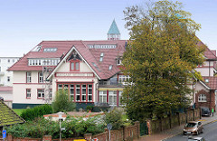 Altes Stabsgebäude der Grimmershörnkaserne in Cuxhaven - erbaut 1908 / 12; Nutzung jetzt als Wohngebäude.