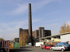 Historische Industriearchitektur Hamburgs - alte GEG Großeinkaufs-Gesellschaft Deutscher Consumvereine Gebäude auf der Veddel.