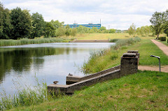 Landschaft / Gartenlandschaft im Beckerbruch, Parkanlage vom Georgium in Dessau-Roßlau.