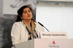 Rede von Miranda Vuolasranta, Präsidentin des European Roma and Travellers Forum.
