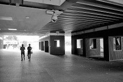 Tunnel / Unterführung beim S-Bahnhof Hamburg Eidelstedt.