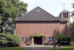 Stellinger Kirche in der Molkenbuhrstrasse, erbaut 1953.