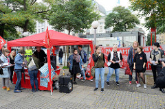 Demonstration am 25.09.17 in Hamburg gegen den Einzug der AfD in den Bundestag.