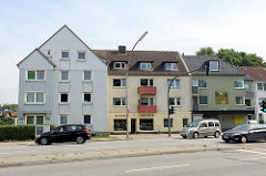 Wohnungsbau der 1960er Jahre in Hamburg Stellingen, Kieler Straße.